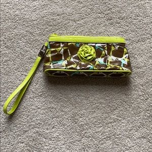 Vera Bradley Frill wristlet